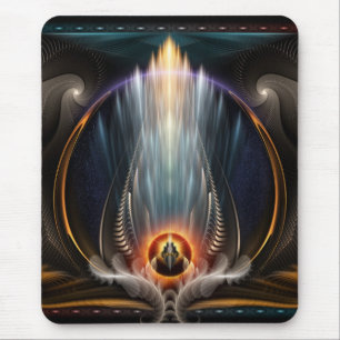 Tapis De Souris Vue impériale Fractal Art Mousepad