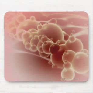 Tapis De Souris Vue microscopique des microsphères de latex