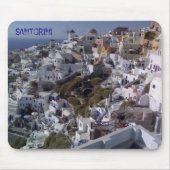 TAPIS DE SOURIS VUE MOUSEPAD DE SANTORINI (Devant)