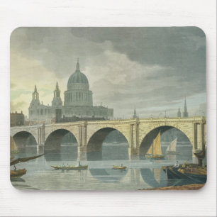 Tapis De Souris Vue occidentale du sud de cathédrale de St Pauls