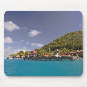 Tapis De Souris Vue panoramique du Bitter End Yacht Club Vierge