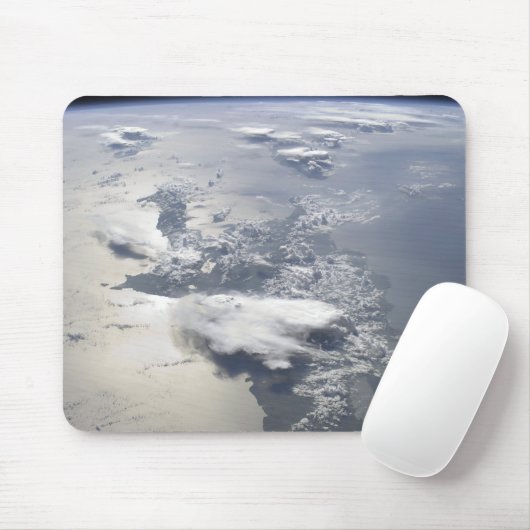 Tapis De Souris Vue panoramique sur l'île d'Hispaniola (Avec souris)