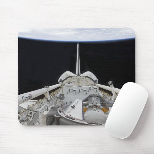 Tapis De Souris Vue partielle de la navette spatiale (Avec souris)
