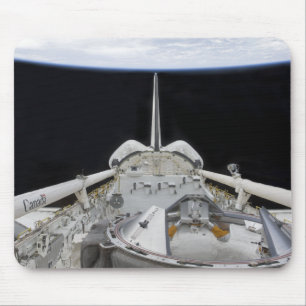 Tapis De Souris Vue partielle de la navette spatiale