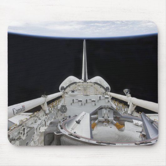 Tapis De Souris Vue partielle de la navette spatiale (Devant)