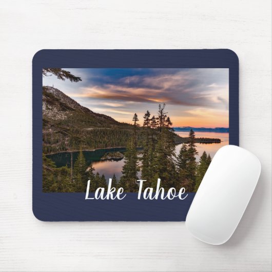 Tapis De Souris Vue Pittoresque du lac Tahoe (Avec souris)