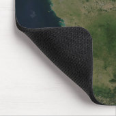 Tapis De Souris Vue satellite de la France (Coin)