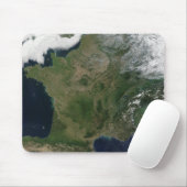 Tapis De Souris Vue satellite de la France (Avec souris)