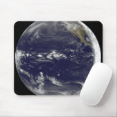 Tapis De Souris Vue satellite de la Terre (Avec souris)