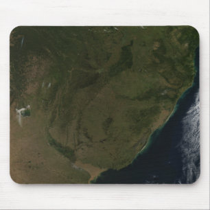 Tapis De Souris Vue satellite de l'Amérique du Sud