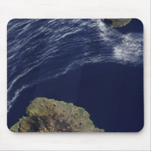 Tapis De Souris Vue satellite du prince Edouard Islands