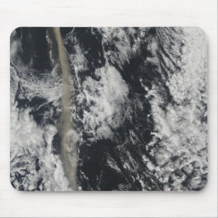 Tapis De Souris Vue satellite d'un panache de cendres
