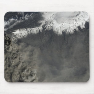 Tapis De Souris Vue satellite d'un panache de cendres 4
