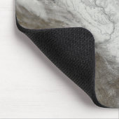 Tapis De Souris Vue satellite sur la neige et le froid (Coin)