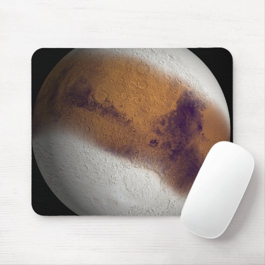 Tapis De Souris Vue simulée de Mars (Avec souris)