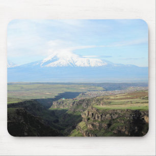 Tapis De Souris Vue sur la montagne Ararat du côté arménien