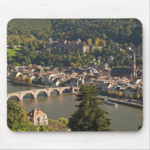 Tapis De Souris Vue sur l'Alte Brucke ou l'ancien pont