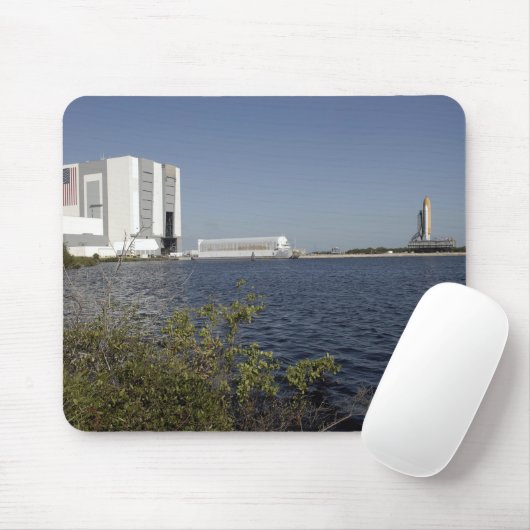 Tapis De Souris Vue sur le bassin, navette spatiale Atlantis (Avec souris)