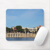 Tapis De Souris Vue sur le miroir du lac (Avec souris)