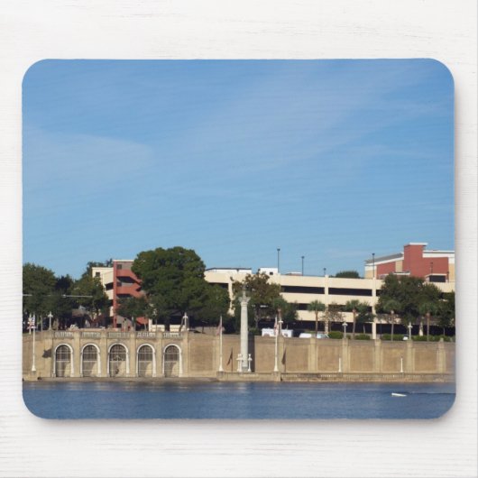 Tapis De Souris Vue sur le miroir du lac (Devant)