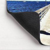 Tapis De Souris Vue sur le quai (Coin)