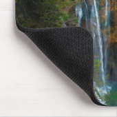Tapis De Souris Vue sur les chutes d'eau, Croatie (Coin)