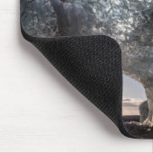 Tapis De Souris Vue sur une grotte de glace, Islande (Coin)