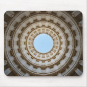 Tapis De Souris Vue symétrique vers l'oeil d'un grand dôme (Devant)