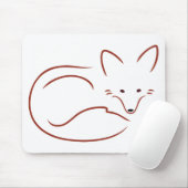 Tapis De Souris Vulpes de Vulpes (Avec souris)