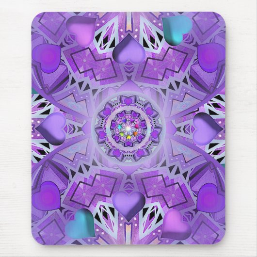 Tapis De Souris W2 pourpre (Devant)