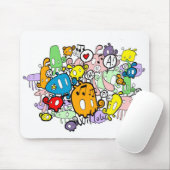 TAPIS DE SOURIS W ZAZZLE (Avec souris)
