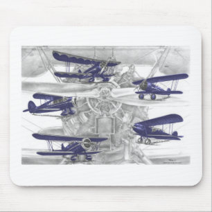 Tapis De Souris Waco biplane