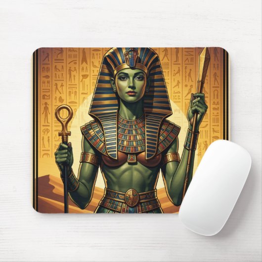 Tapis De Souris Wadjet – Egyptian Cobra Goddess´4 (Avec souris)