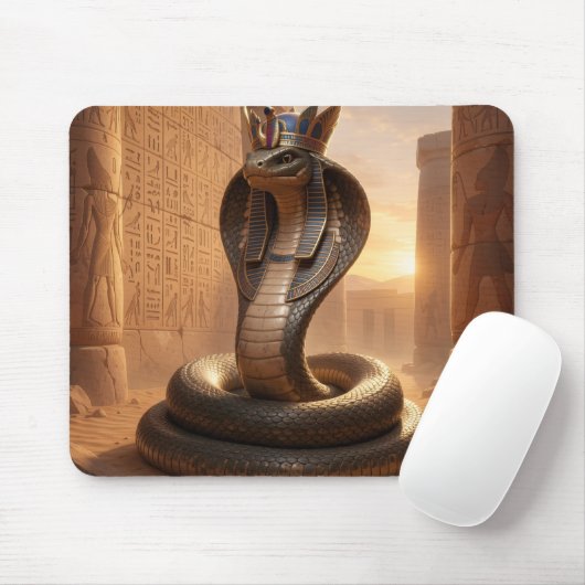 Tapis De Souris Wadjet – Egyptian Cobra Goddess´5 (Avec souris)