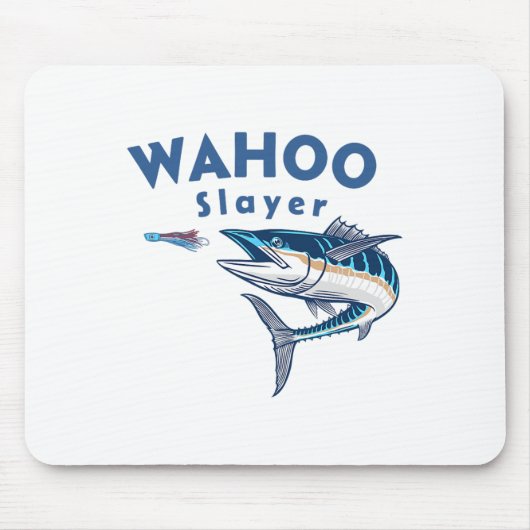 Tapis De Souris Wahoo Slayer Salt Water Fishing Wahoo (Devant)