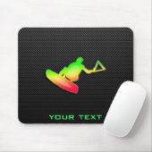 Tapis De Souris Wakeboarder lisse (Avec souris)