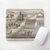 Tapis De Souris Walker, Résidences du Knittel, fermes (Avec souris)