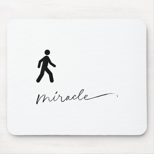 Tapis De Souris Walking Miracle Apparel (Devant)