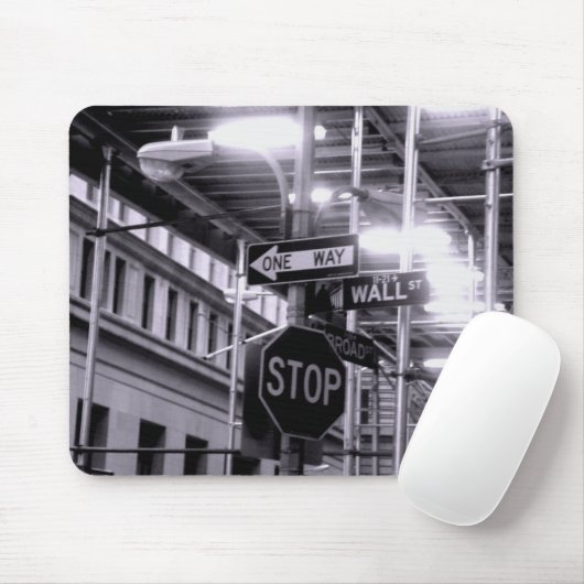 Tapis De Souris Wall Street Mousepad (Avec souris)