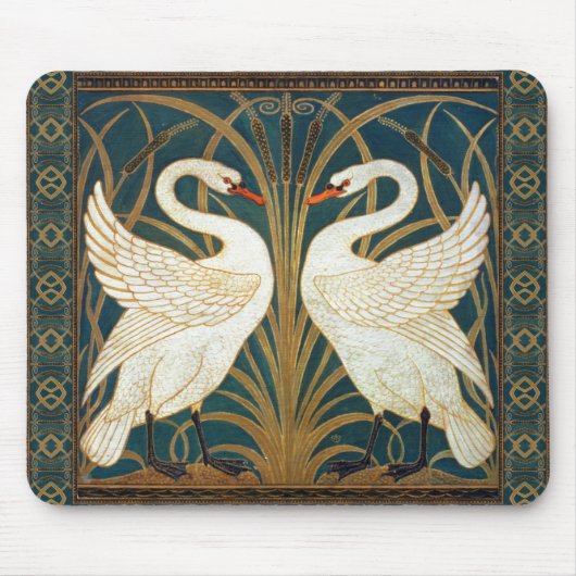 Tapis De Souris Walter Crane Swan (Devant)