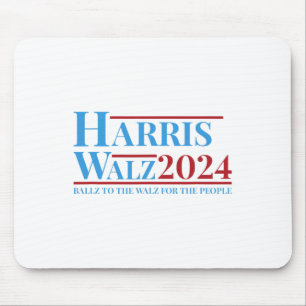 Tapis De Souris Walz 2024 Campagne Kamala Harris Tim Walz Drôle Te