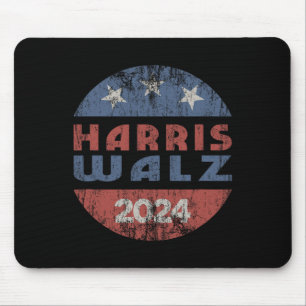 Tapis De Souris WAlzheimer 2024 Election Kamala Harris Tim Waltz 2