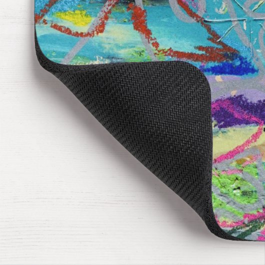 Tapis De Souris Warm Layers by Lydia's Art Sangria (Coin)