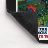 Tapis De Souris Warning! (Coin)