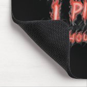 Tapis De Souris Warning! I Pivot Without Warning (Coin)