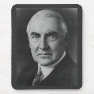 Tapis De Souris Warren G. Harding 29e Président