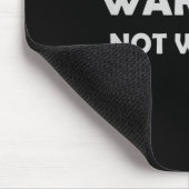 Tapis De Souris Warrior, Not Worrier _ Motivational Slogan  (Coin)