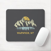 Tapis De Souris Warwick New York Mountain Sunset Sunrise Ny  (Avec souris)
