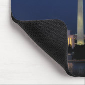 Tapis De Souris Washington DC à la nuit (Coin)