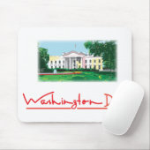 Tapis De Souris Washington DC - Maison Blanche (Avec souris)